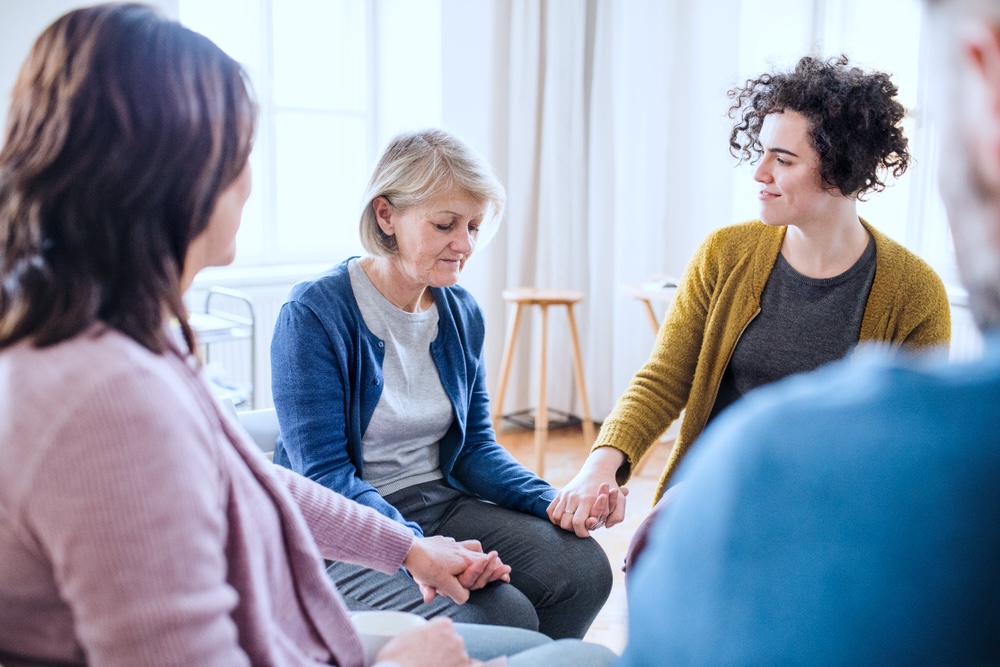 Outpatient drug rehab group therapy