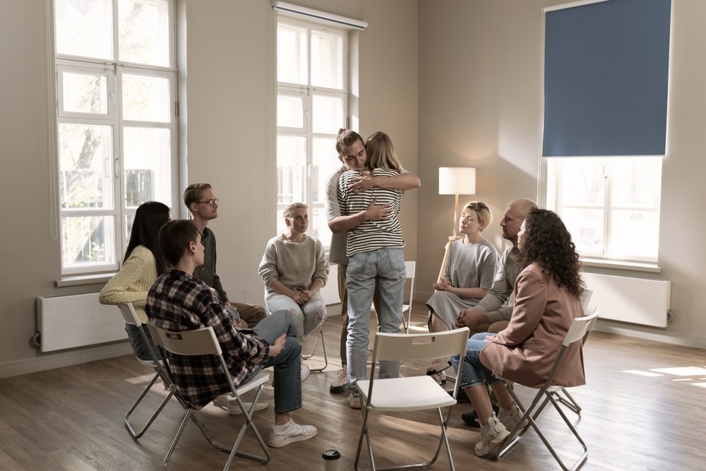Outpatient rehab group session
